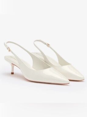 Reformation Slingback Kitten Heels